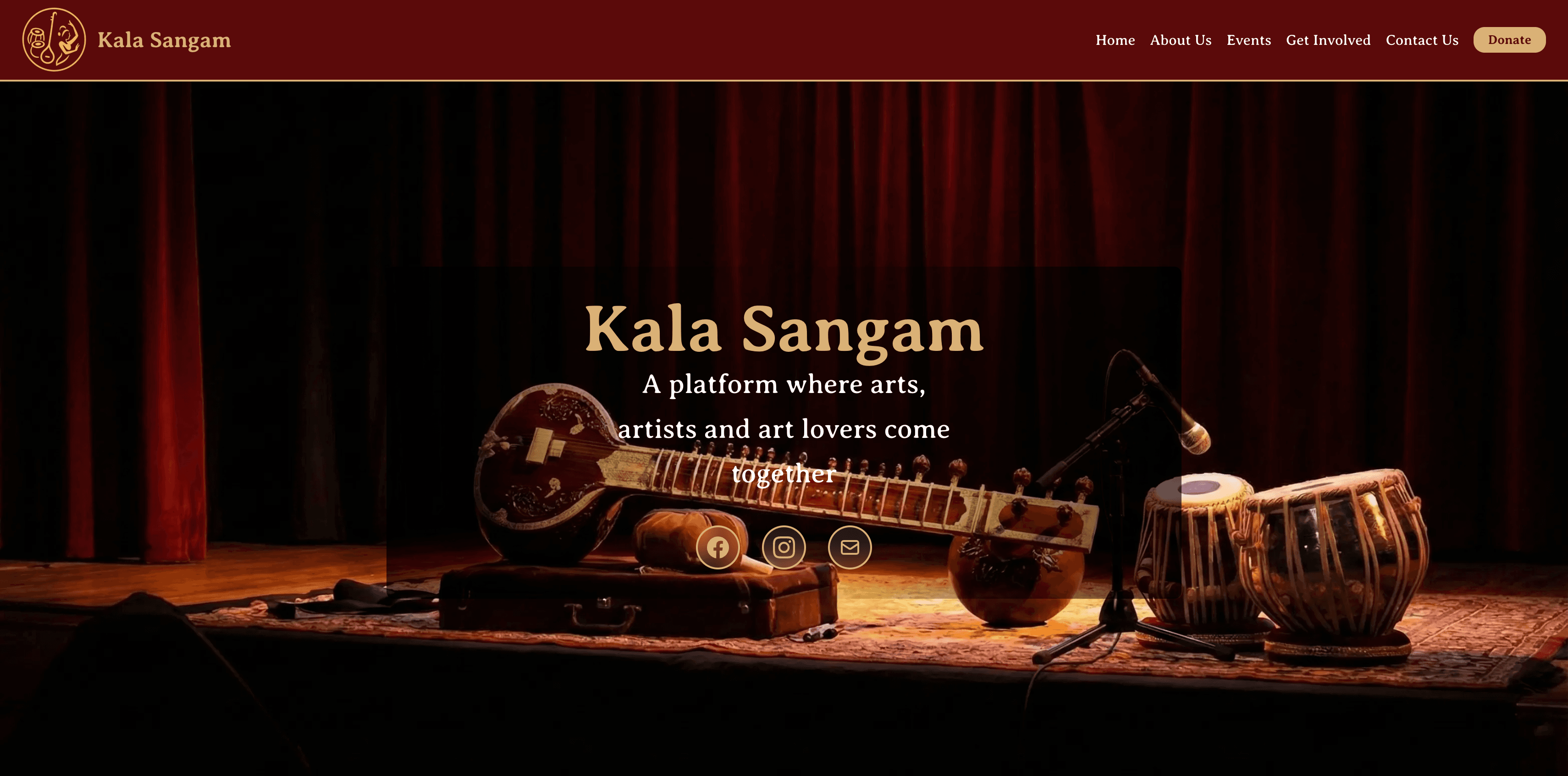 Screenshot of Kala Sangam